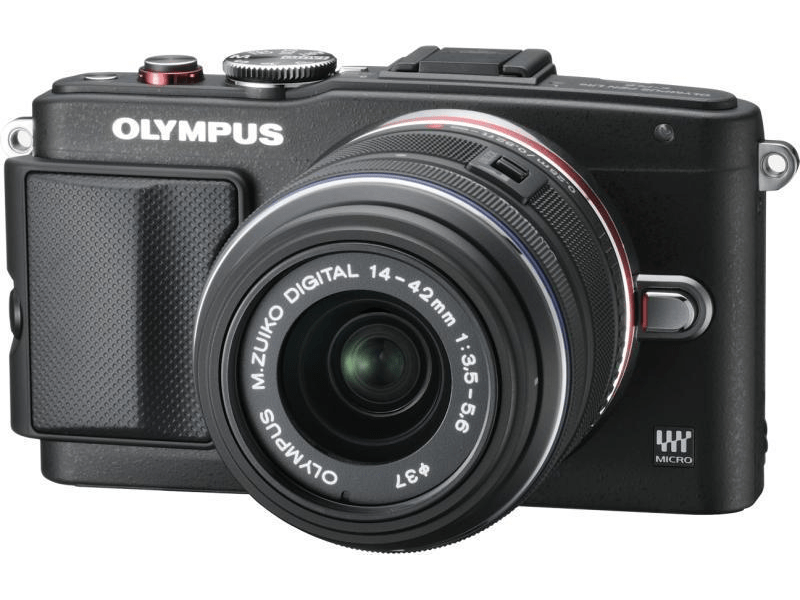 Olympus E-PL6 Fényképezőgép KIT 14-42 mm Objektív, Fekete