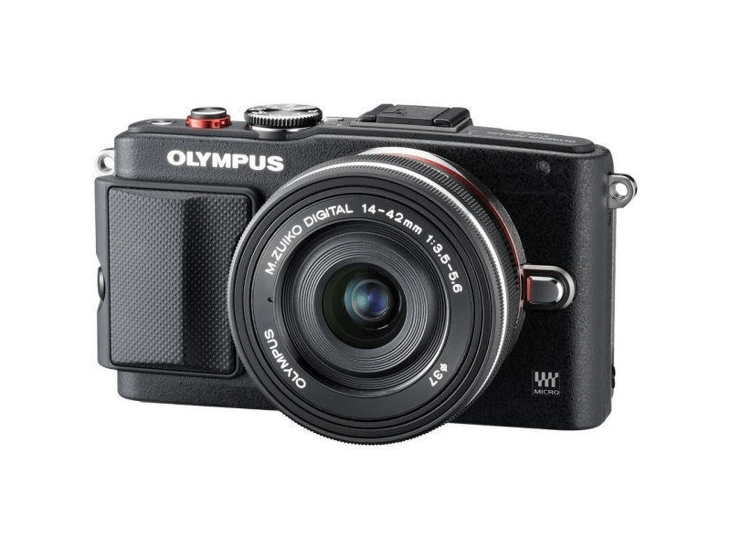 Olympus E-PL6 Fényképezőgép KIT 14-42 mm Objektív, Fekete