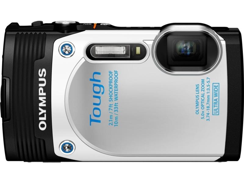 Olympus Stylus Tough TG-850 Fényképezőgép, Fehér