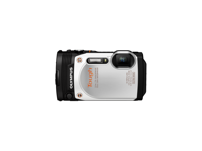 Olympus Stylus Tough TG-860 16 MPx Fényképezőgép, Fehér