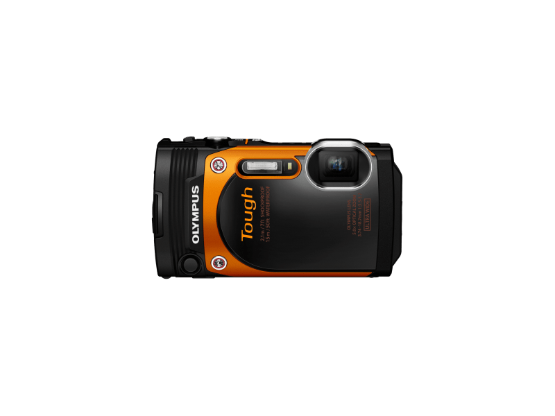 Olympus Stylus Tough TG-860 16 MPx Fényképezőgép, Narancssárga