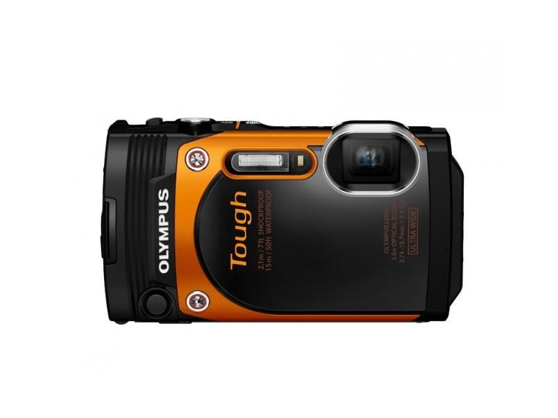 Olympus Stylus Tough TG-860 16 MPx Fényképezőgép, Narancssárga
