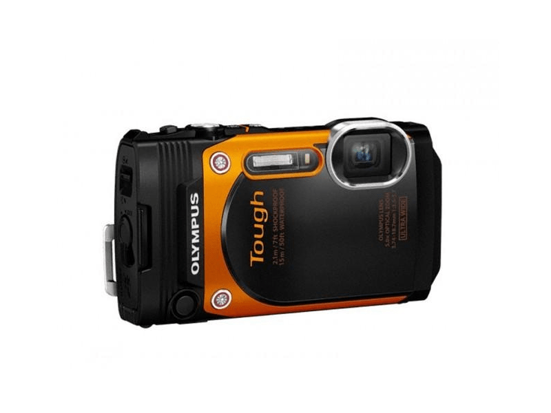 Olympus Stylus Tough TG-860 16 MPx Fényképezőgép, Narancssárga
