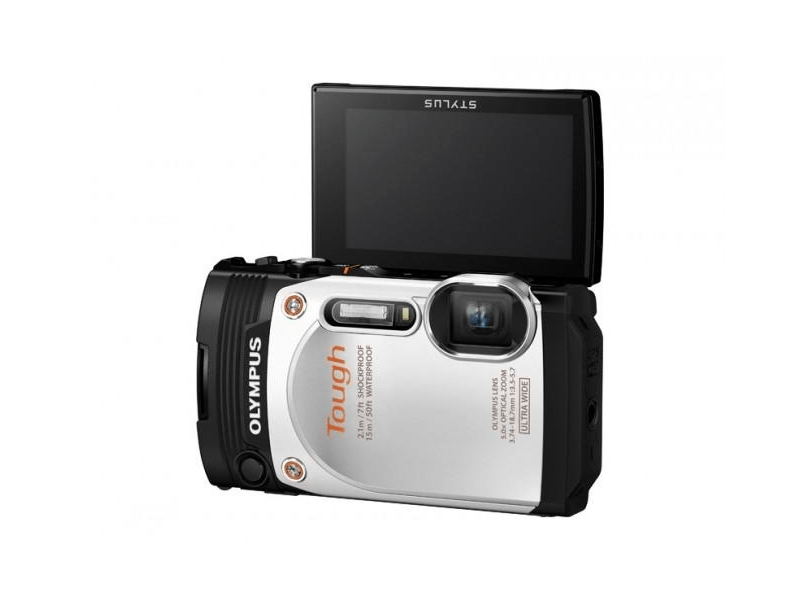 Olympus Stylus Tough TG-860 16 MPx Fényképezőgép, Narancssárga