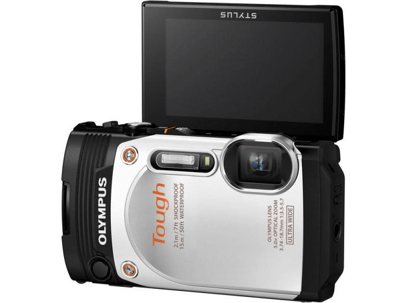 Olympus Stylus Tough TG-860 16 MPx Fényképezőgép, Narancssárga