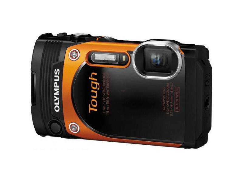 Olympus Stylus Tough TG-860 16 MPx Fényképezőgép, Narancssárga