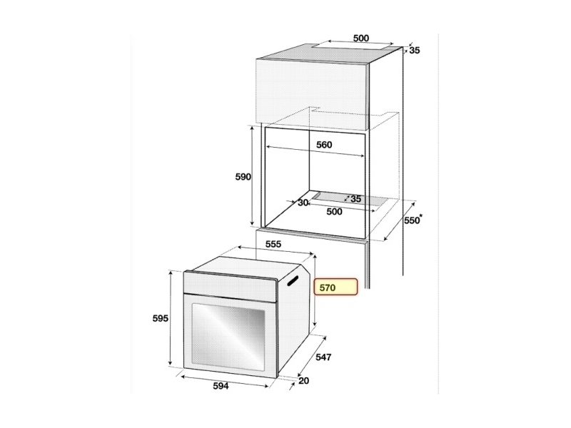 BEKO BIM 22301X Beépíthető sütő