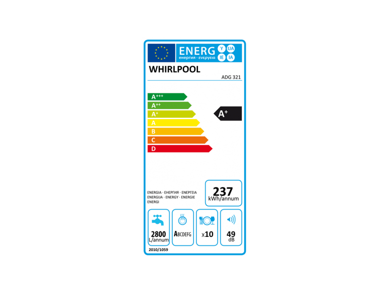 WHIRLPOOL ADG 321