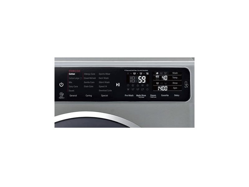 LG F14U1JBS6 Elöltöltős mosógép