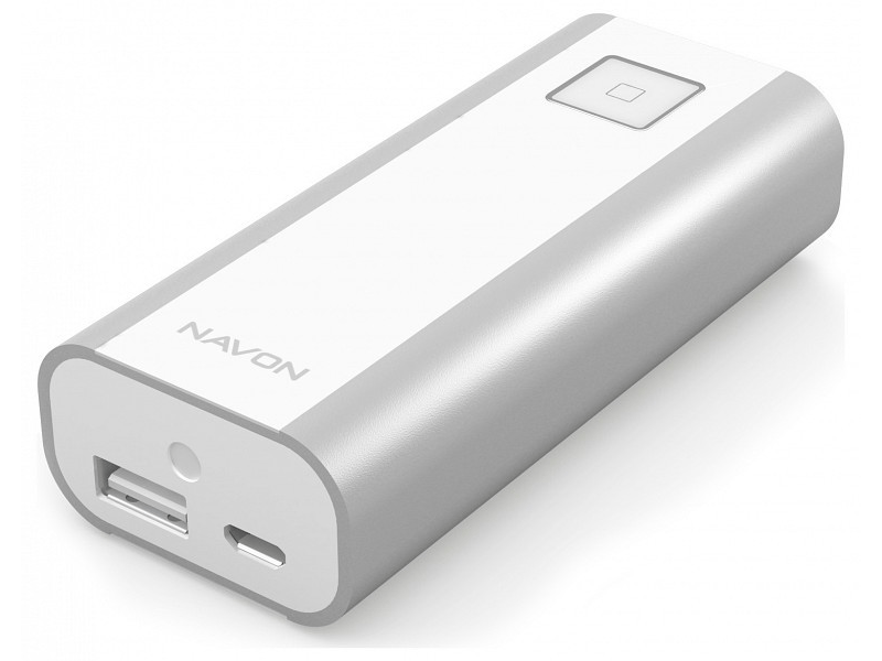 Navon PB PowerBank 5200 mAh, Ezüst