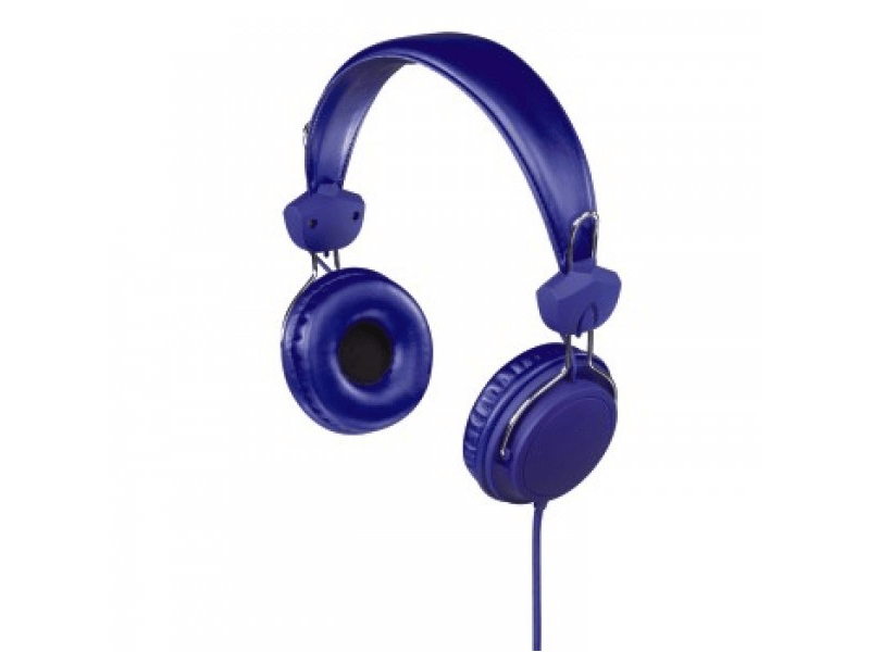 Hama 122666 Joy Mikrofonos Fejhallgató, Kék