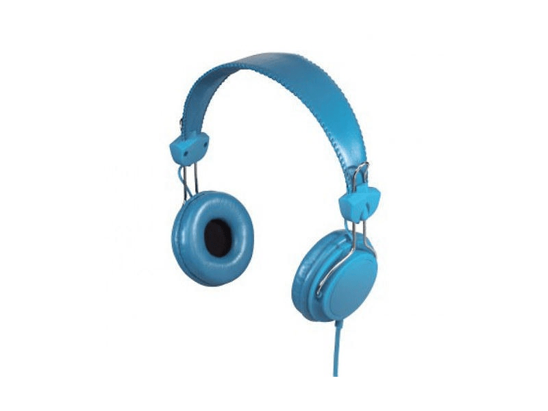 Hama 122666 Joy Mikrofonos Fejhallgató, Kék