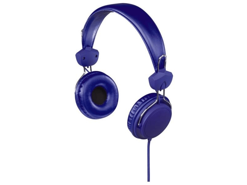 Hama 122666 Joy Mikrofonos Fejhallgató, Kék