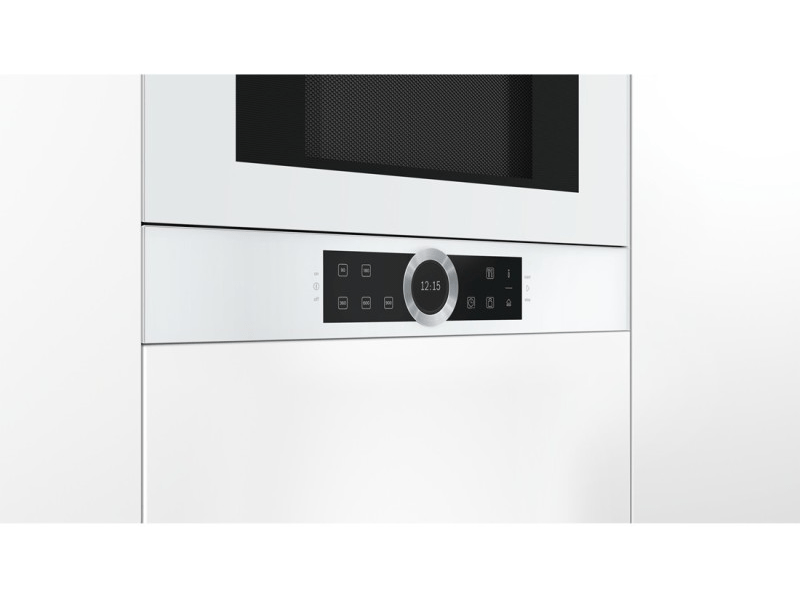 Bosch BFL634GW1 Beépíthető mikrohullámú sütő, fehér