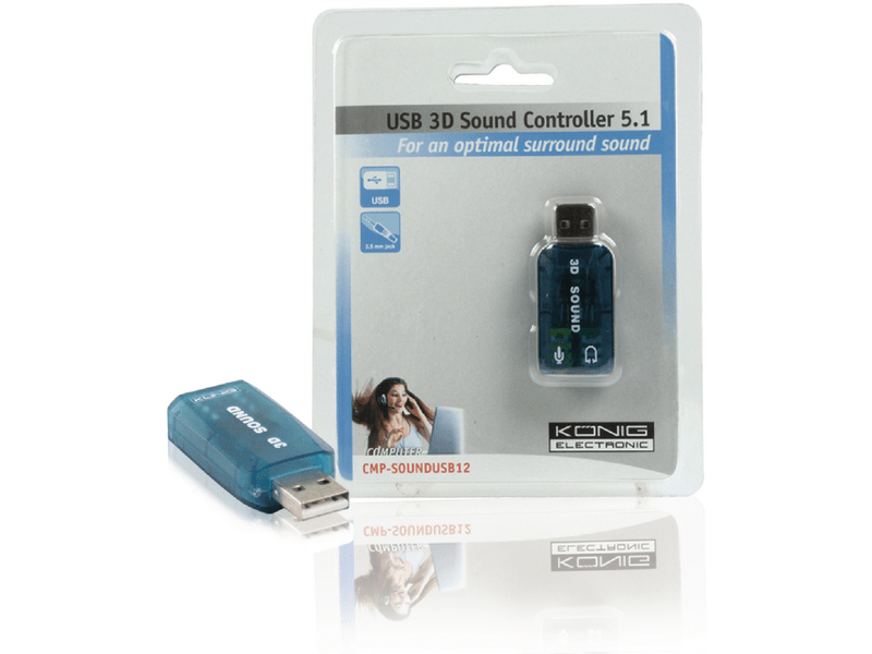 König CMP SOUNDUSB12 USB HANGVEZÉRLÕ