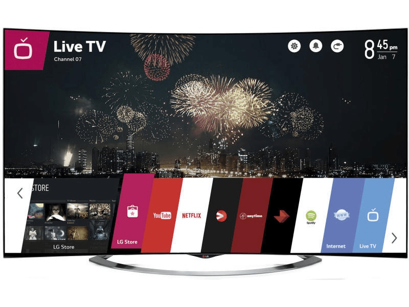 LG 65EC970V 3D Ultra HD Smart Ívelt OLED Tv