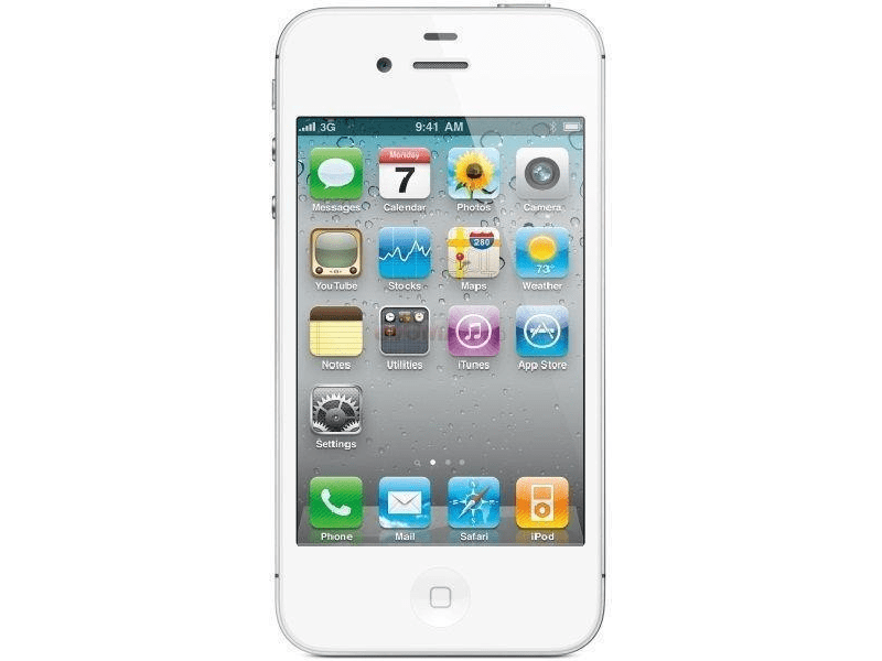 Apple iPhone 4S (LITE csomagban) 8GB Kártyafüggetlen Mobiltelefon, Fehér
