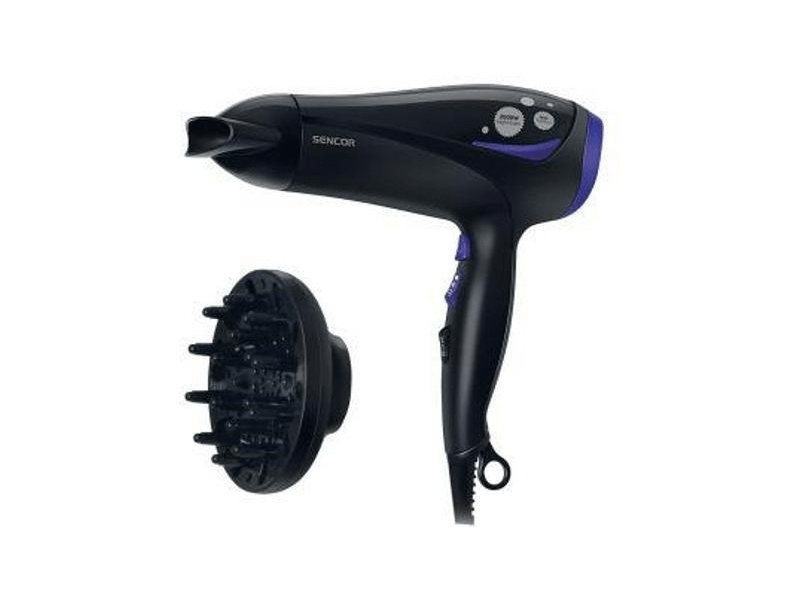 Sencor SHD 108VT Hajszárító, fekete/lila