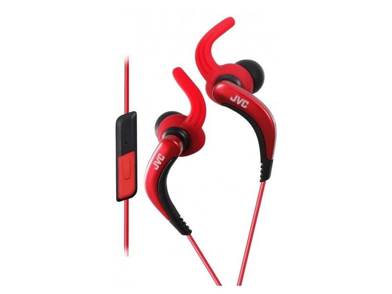 JVC HA-ETR40R Vízálló Headset, Piros