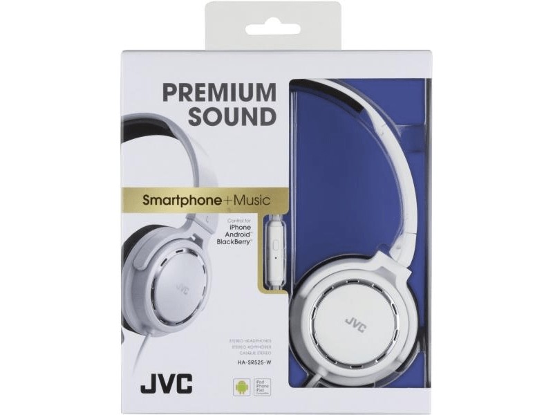 JVC HA-SR525B Fejhallgató, Fekete