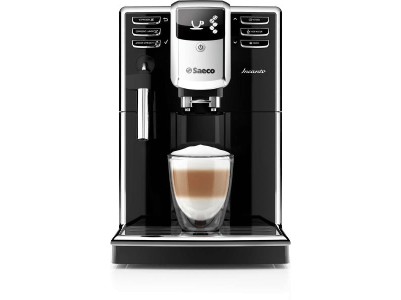PHILIPS HD8911/09 Saeco Incanto automata eszpresszó kávéfőző klasszikus tejhabosítóval