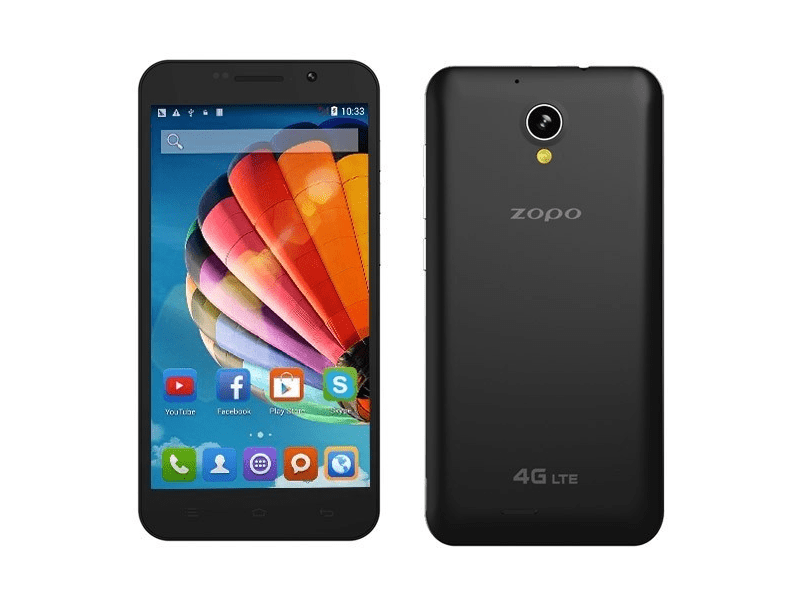 Zopo 320 8 GB Kártyafüggetlen Mobiltelefon, Fekete