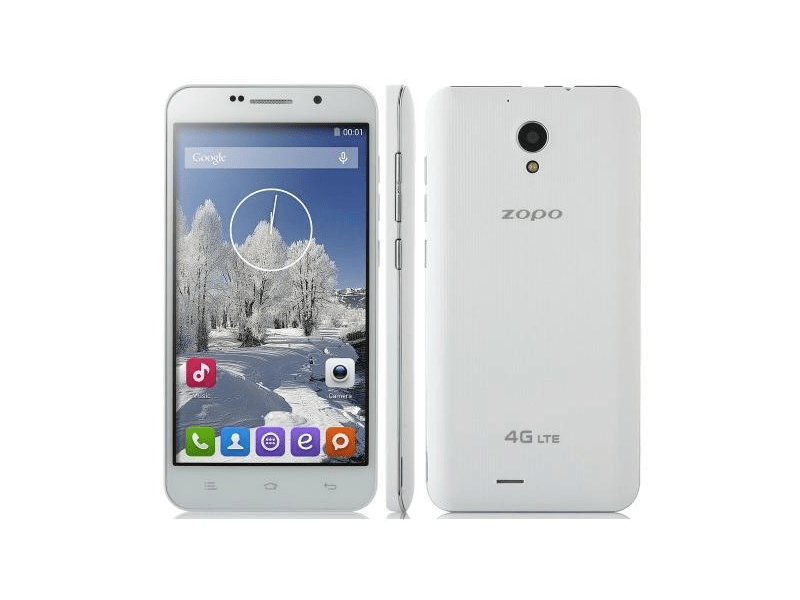 Zopo 320 8 GB Kártyafüggetlen Mobiltelefon, Fekete