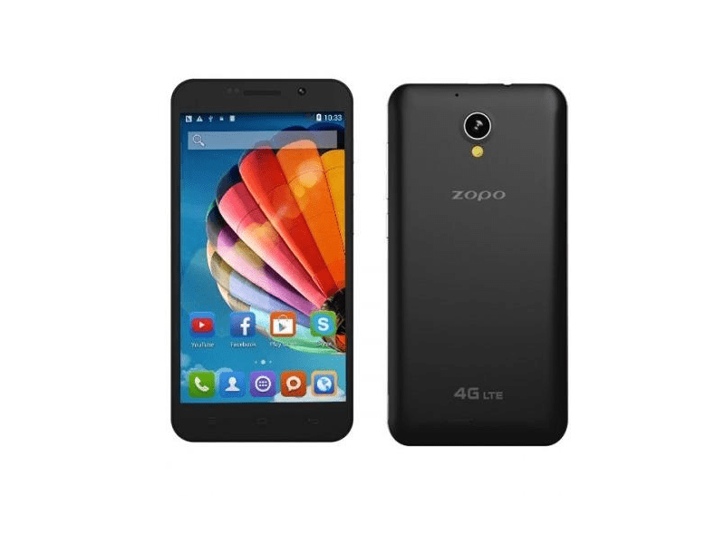 Zopo 320 8 GB Kártyafüggetlen Mobiltelefon, Fekete