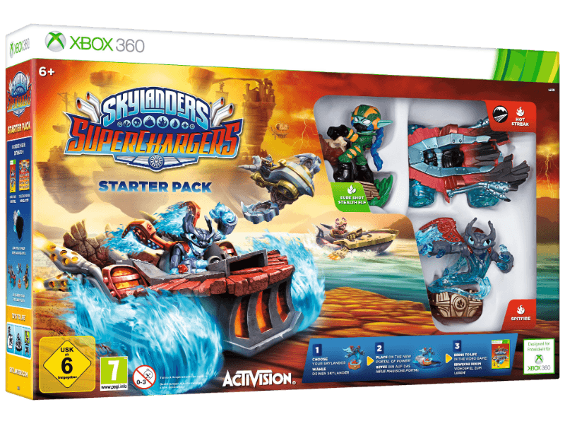 Xbox 360 - Skylanders SuperChargers starter
