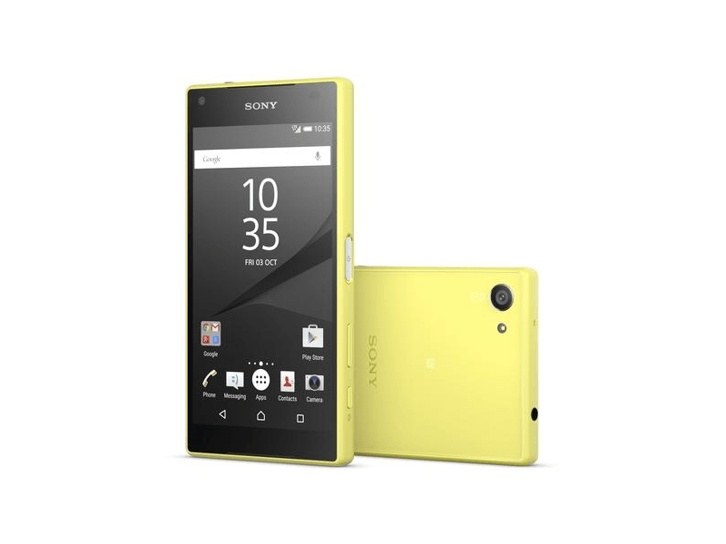 Sony Xperia Z5 Compact 32 GB Kártyafüggetlen Mobiltelefon, Fekete)