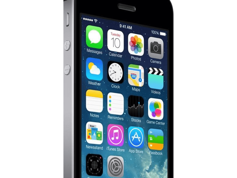 Apple iPhone 5S 32GB Kártyafüggetlen Mobiltelefon, Ezüst