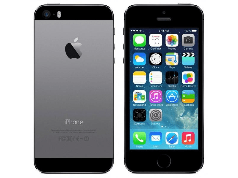 Apple iPhone 5S 32GB Kártyafüggetlen Mobiltelefon, Ezüst
