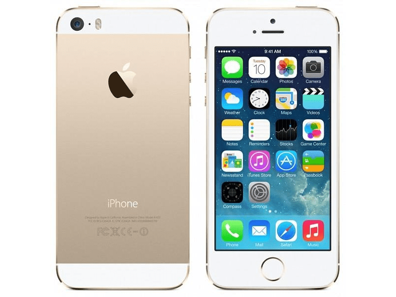 Apple iPhone 5S 32GB Kártyafüggetlen Mobiltelefon, Ezüst