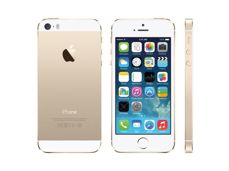 Apple iPhone 5S 32GB Kártyafüggetlen Mobiltelefon, Ezüst
