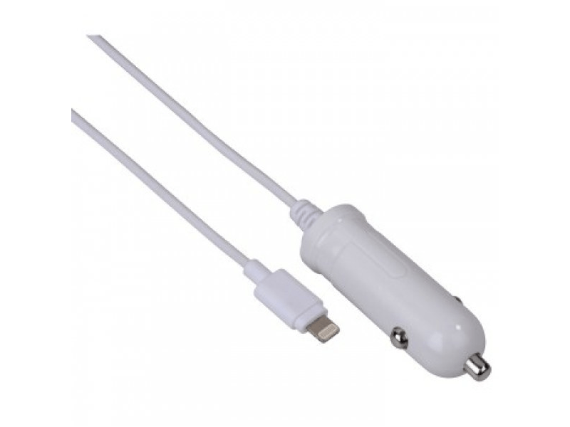 Hama 138283: Szivargyújtó töltő Apple iPhone/iPod 1A, Fehér
