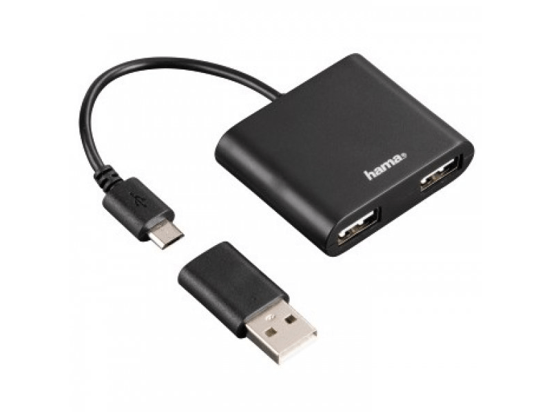 Hama 54140 2xUSB A - Micro USB kábel & Micro USB - USB adapter