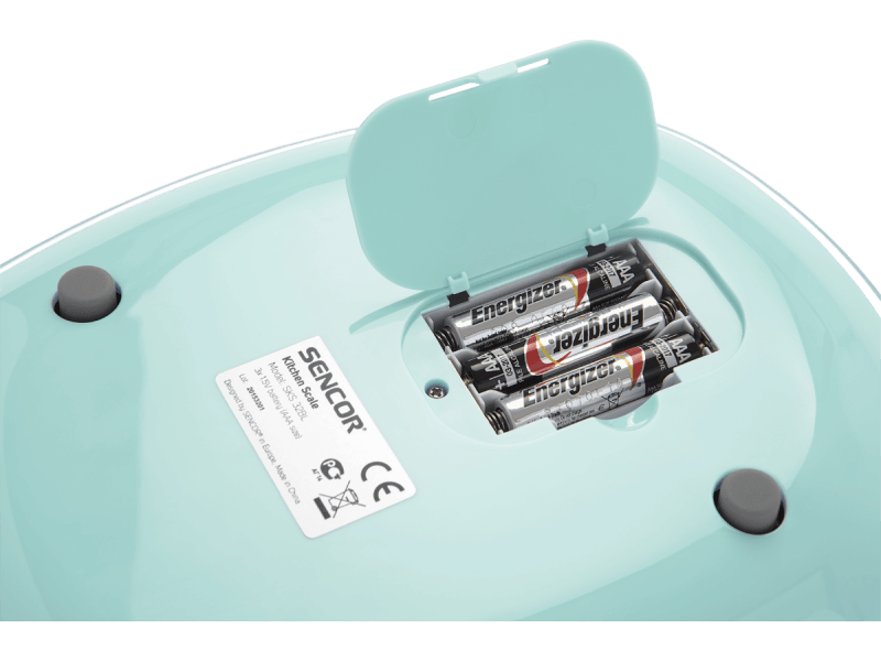 SENCOR SKS 31GR Pasztell menta zöld Konyhamérleg