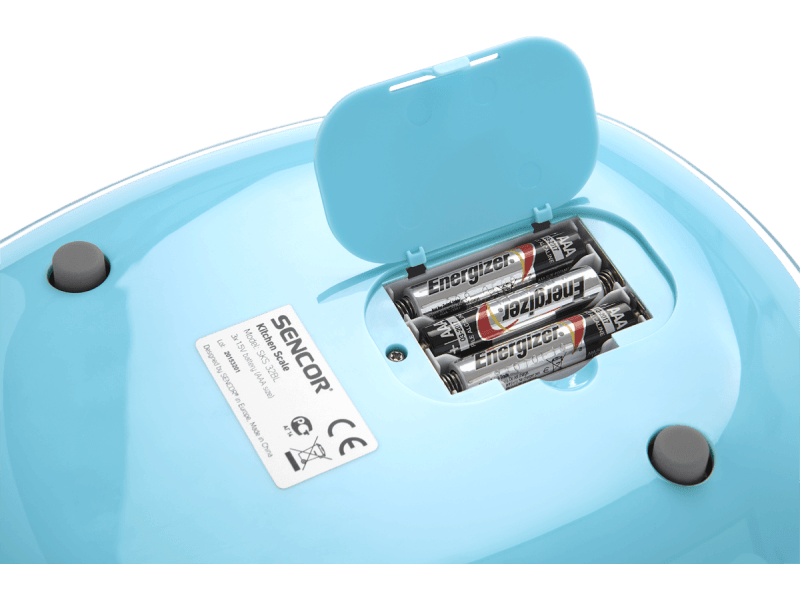 Sencor SKS 32BL pastelno plava kuhinjska vaga