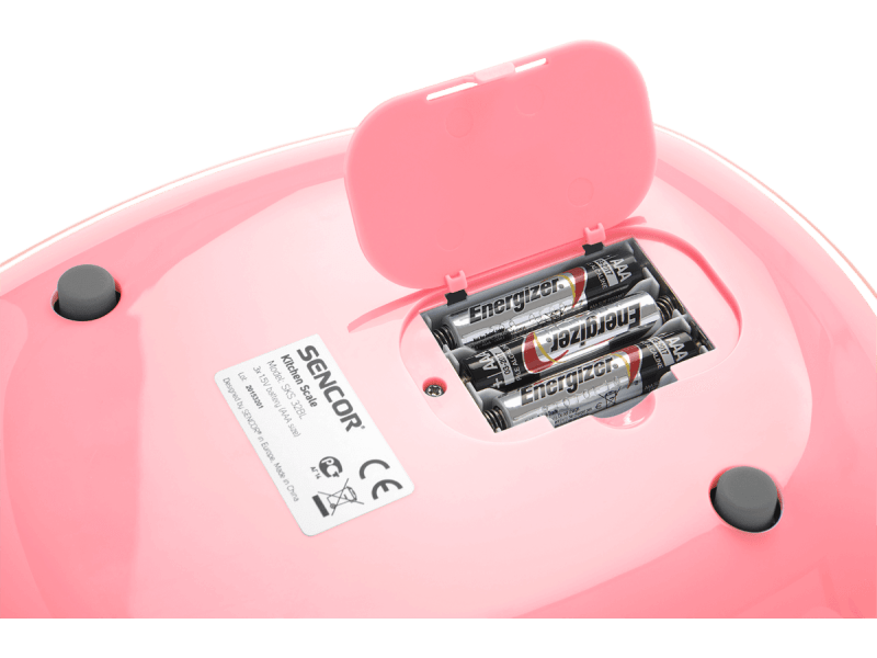 SENCOR SKS 34RD Pasztell korall piros Konyhamérleg