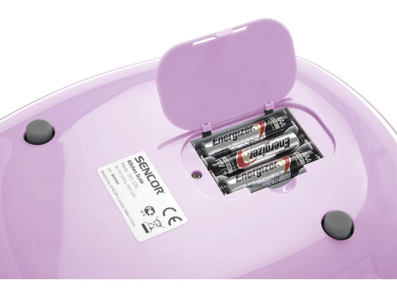 SENCOR SKS 35VT Pasztell lila Konyhamérleg