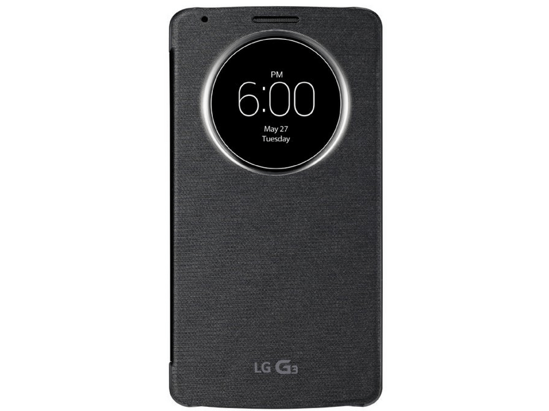 LG G3 Quick Circle Telefontok, Fekete (CCF-345G.AGEUTB)