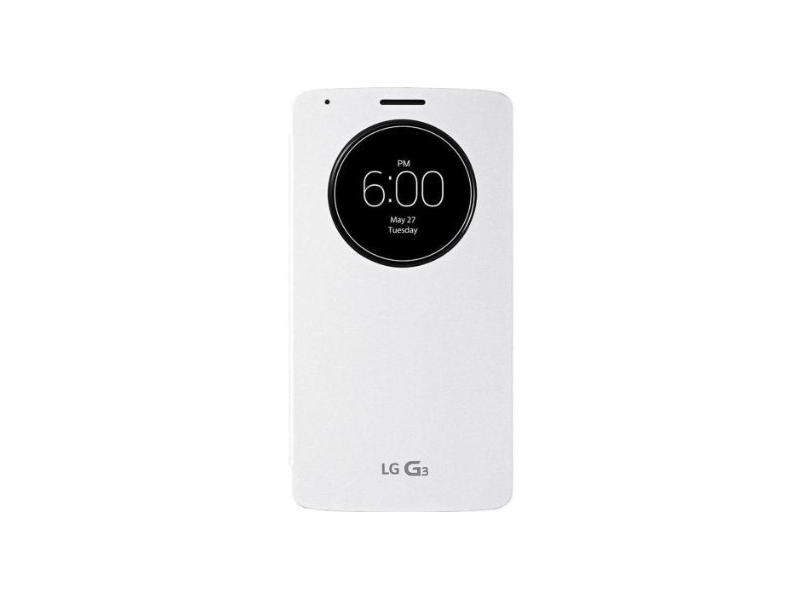LG G3 Quick Circle Telefontok, Fehér (CCF-340G.AGEUWH)