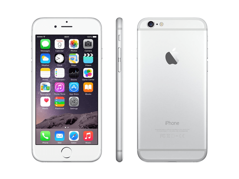 Apple iPhone 6S 128 GB Kártyafüggetlen Mobiltelefon, Ezüst