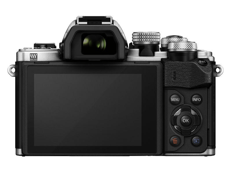 Olympus E-M10 Mark II Body Fényképezőgép váz, Ezüst