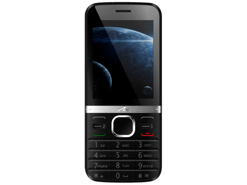 Navon Mizu BT 180 Kártyafüggetlen Mobiltelefon, Fekete