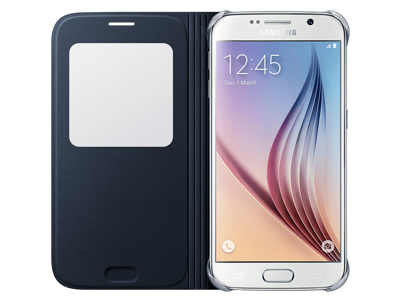 Samsung Galaxy S6 Telefontok, Fekete (EF-CG920PB)