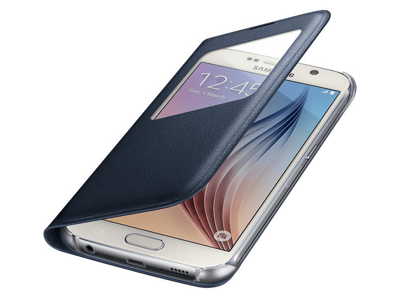 Samsung Galaxy S6 Telefontok, Fekete (EF-CG920PB)