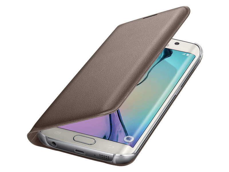 Samsung Galaxy S6 Edge Telefontok, Arany (EF-WG925PF)
