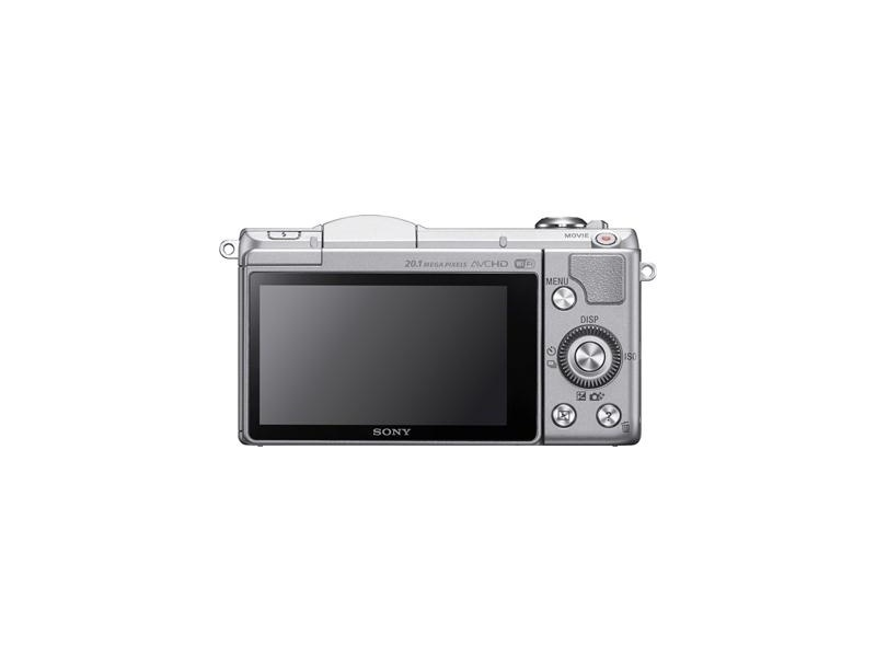 Sony Alpha 5000L APS-C érzékelővel (ILCE5000LW) + 16-50 mm zoomobjektív, Fehér