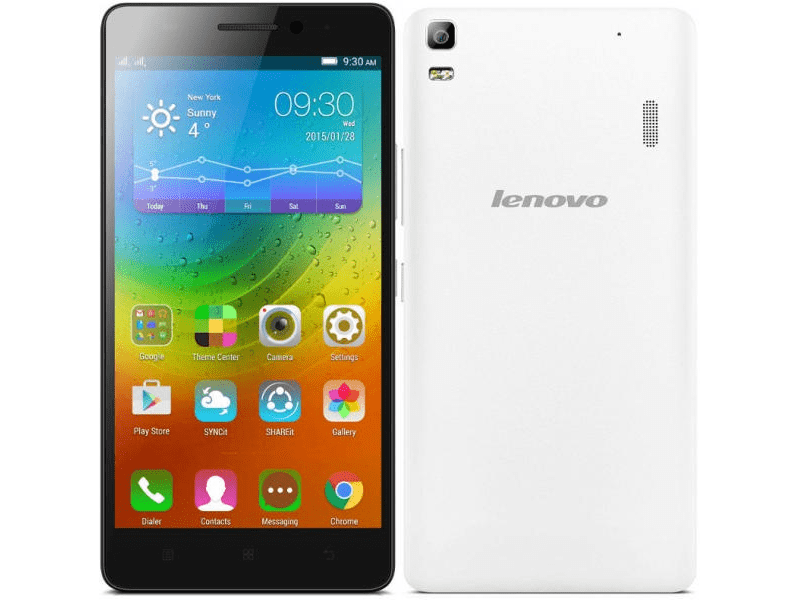 Lenovo A7000 8 GB Kártyafüggetlen Mobiltelefon, Fekete